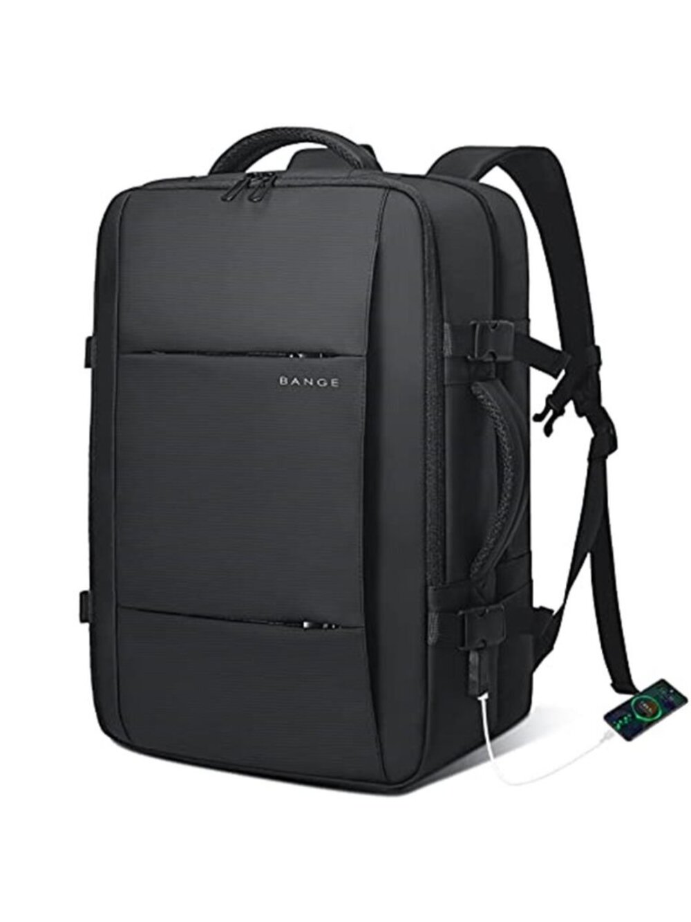 Travel Backpack Carry On 17 Inch Laptop Bag Waterproof USB Charging Anti Theft